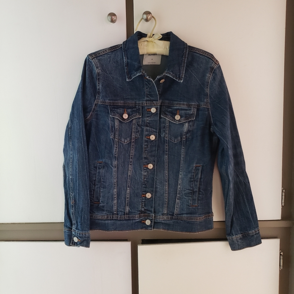 NEW Old Navy jean jacket, M